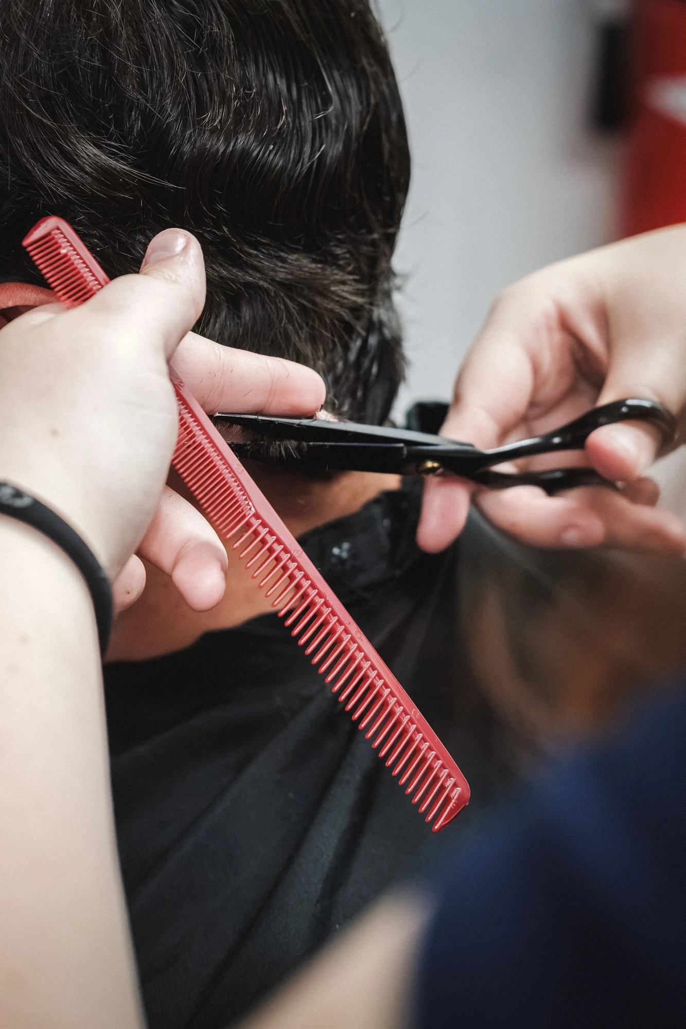 Precision shear work at Tactical Grooming