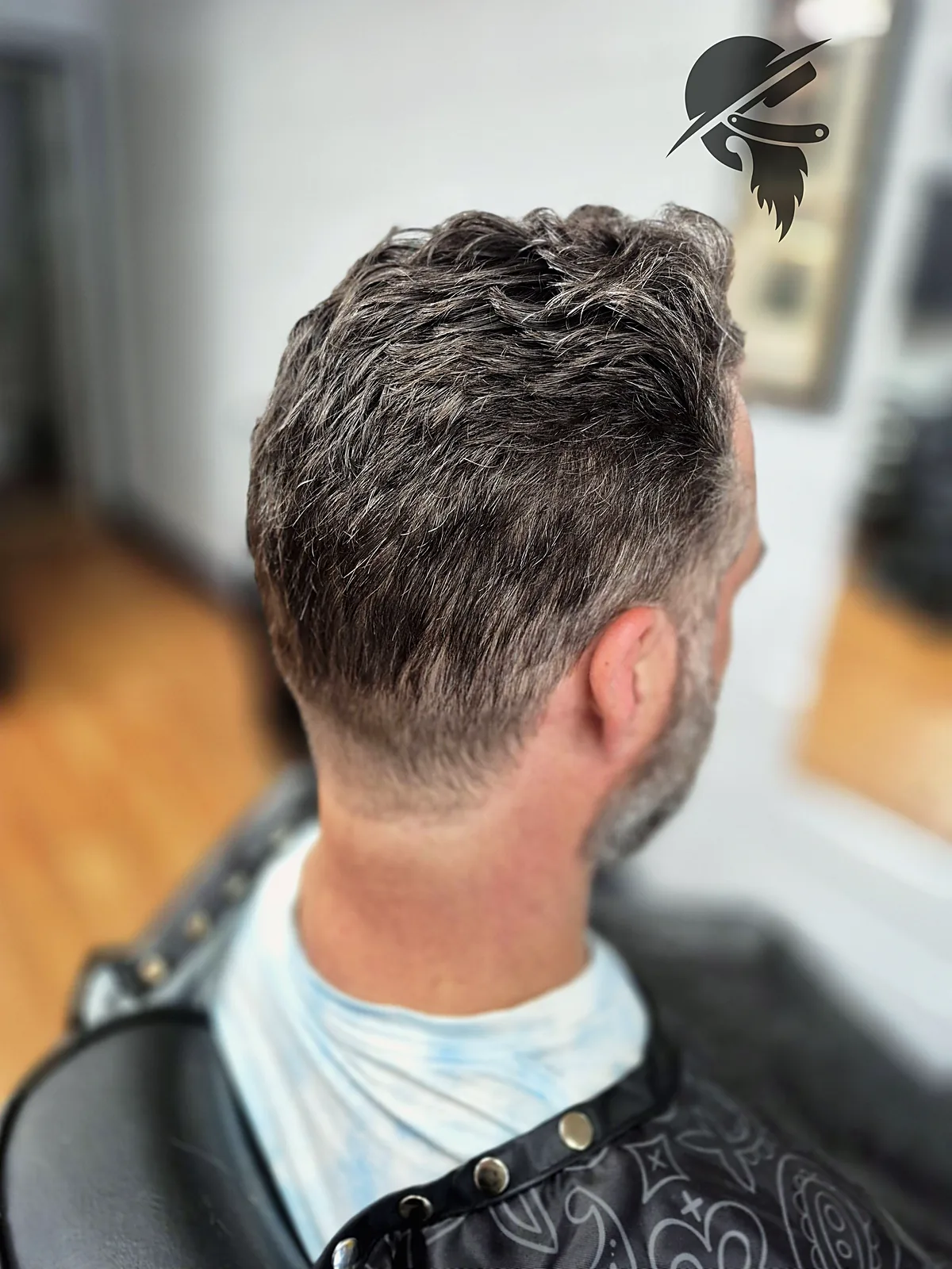 Fade haircut at Tactical Grooming