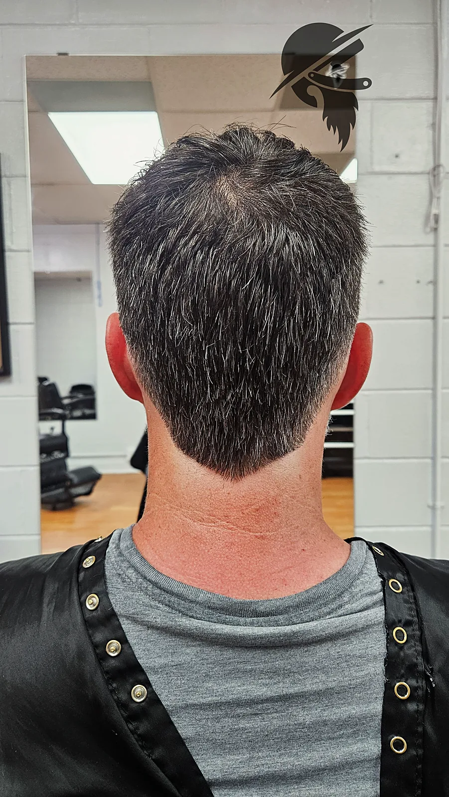 Fade haircut at Tactical Grooming