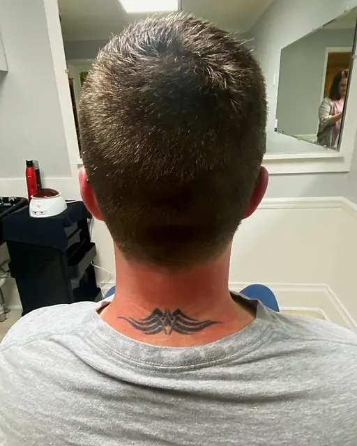 Line-up and edge work at Tactical Grooming