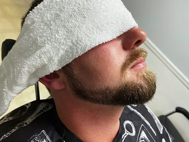 Straight razor shave at Tactical Grooming