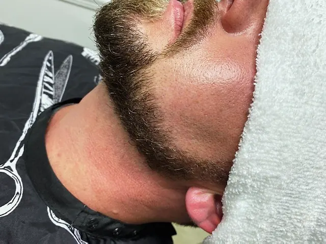 Beard line-up at Tactical Grooming