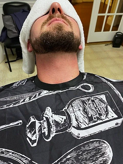 Line-up and edge work at Tactical Grooming